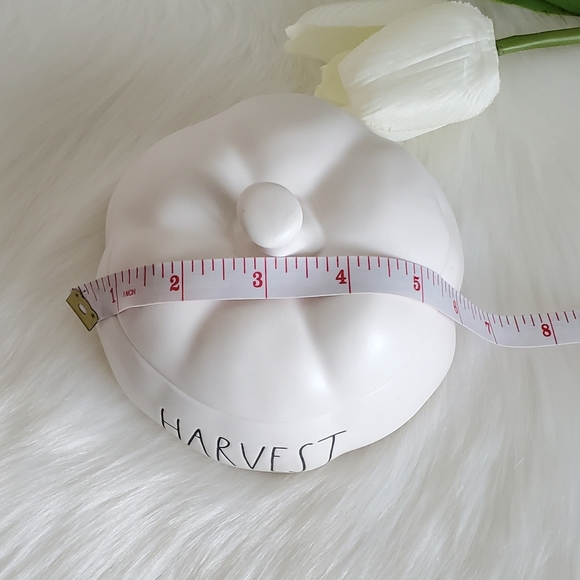 Rae Dunn White Pumpkin Scented Candle - Picture 8 of 9